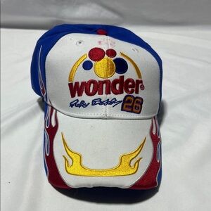 Nascar Wonder Racing Cap - Blue, White, and Red